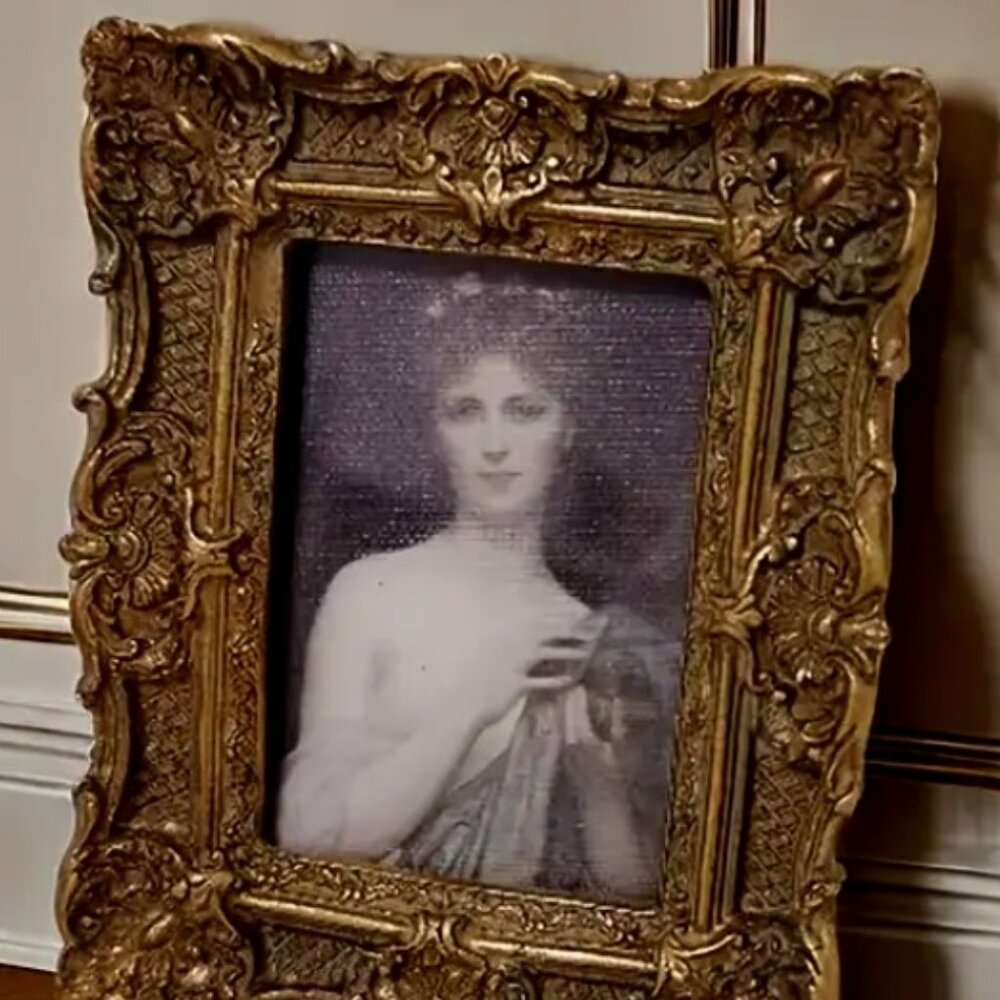 New Vintage European Style Resin Photo Frame, Rectangular Small